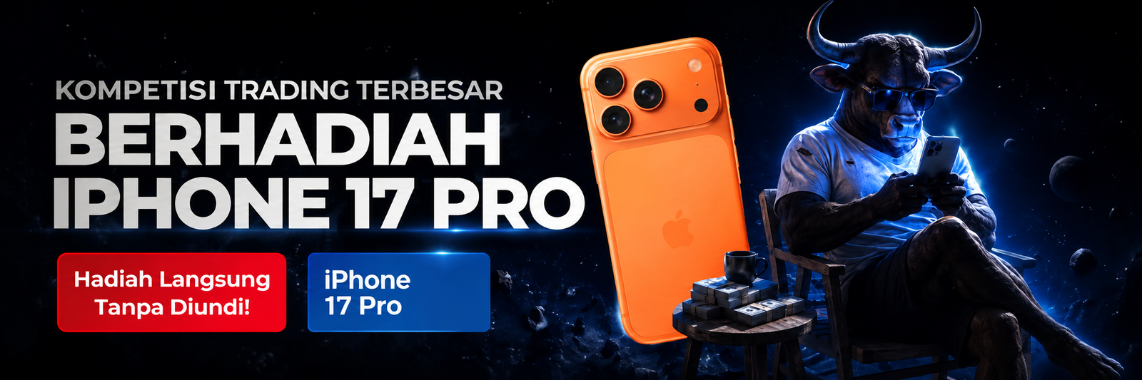 Kompetisi Trading Terbesar Berhadiah iPhone 17 Pro